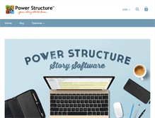 Tablet Screenshot of powerstructure.com